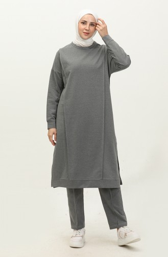 Two Thread Tracksuit Set 3018-06 Gray 3018-06