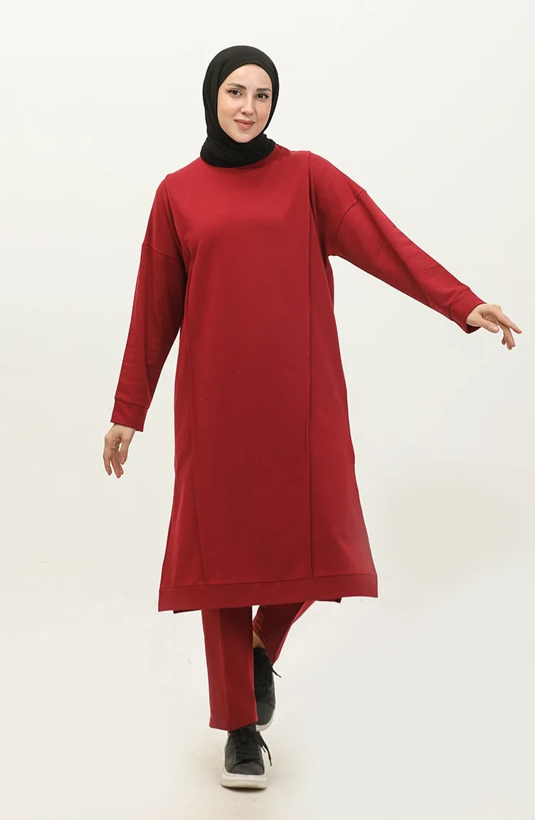 Survêtement Deux Fils 3018-07 Rouge Claret 3018-07
