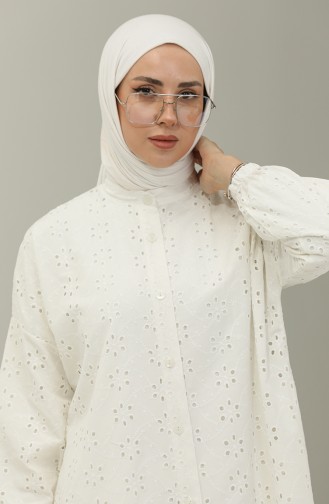 Brode Kumaş Kap 24Y8992-03 Ekru