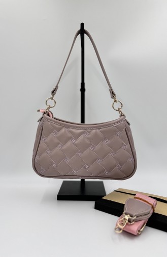 women s quilted Shoulder Bag 1005-08 Dark Powder 1005-08