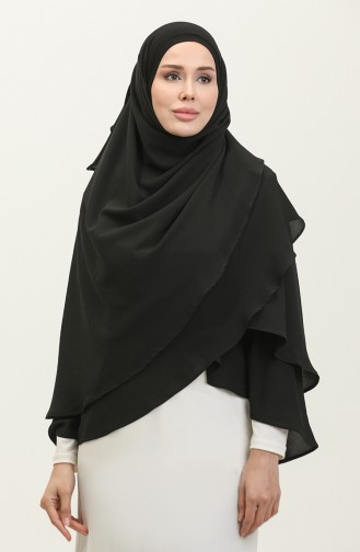 Oyya Zippered Ready-to-Wear Shawl 248502A-01 Black 248502A-01