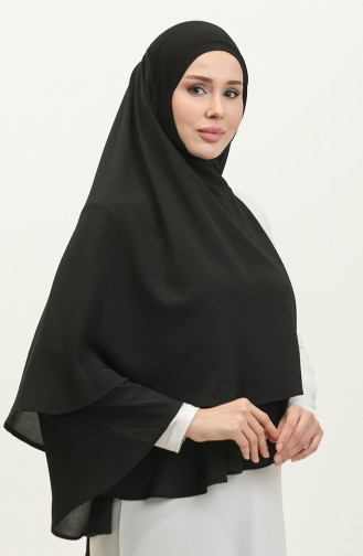 Oyya Zippered Ready-to-Wear Shawl 248502A-01 Black 248502A-01