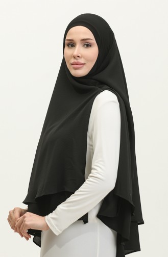 Oyya Zippered Ready-to-Wear Shawl 248502A-01 Black 248502A-01