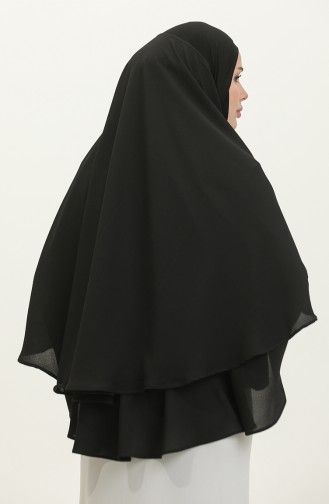 Oyya Zippered Ready-to-Wear Shawl 248502A-01 Black 248502A-01