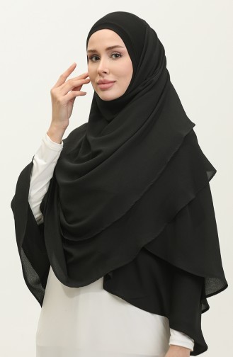 Oyya Zippered Ready-to-Wear Shawl 248502A-01 Black 248502A-01