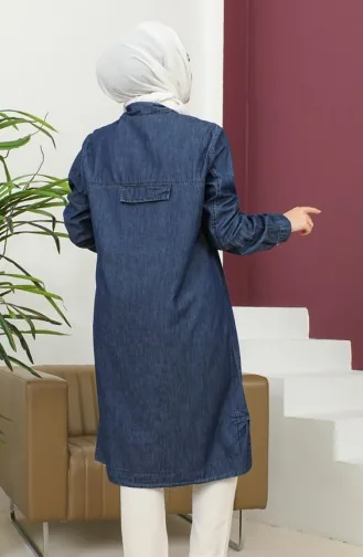 تونيك دنيم طويل  30381-02 كحلي 30381-02