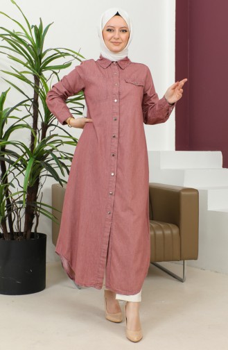 Tunique longue en outlet jean femme