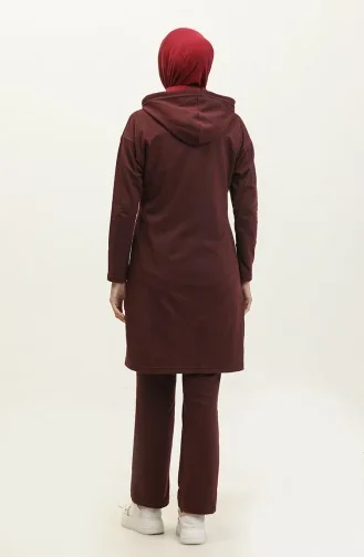 Ensemble Survêtement Double 3078-09 Prune 3078-09