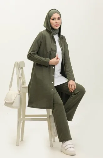 İkili Eşofman Takım 3078-11 Haki 3078-11