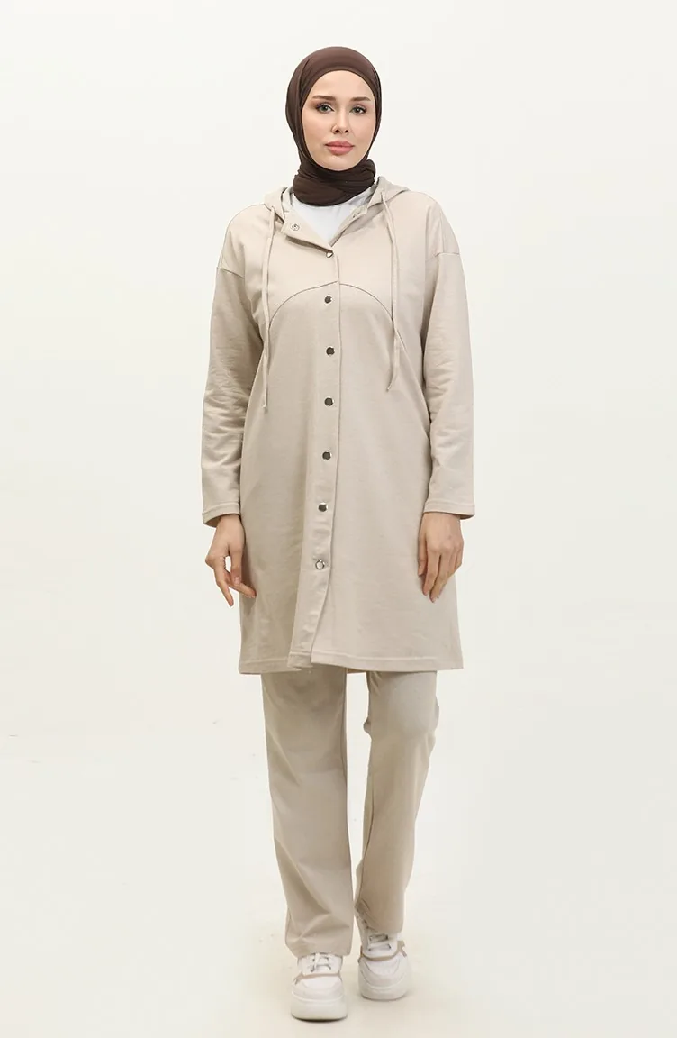 طقم رياضي ثنائي 3078-13 بيج 3078-13