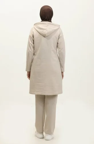 طقم رياضي ثنائي 3078-13 بيج 3078-13