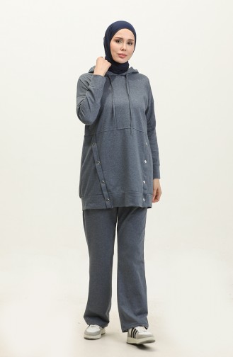 İkili Eşofman Takım 3079-02 İndigo