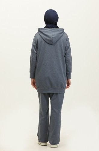 İkili Eşofman Takım 3079-02 İndigo