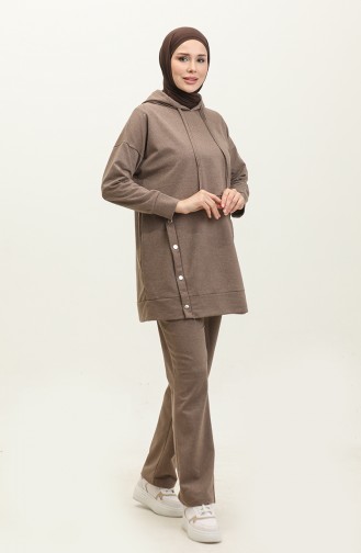 İkili Eşofman Takım 3079-04 Vizon