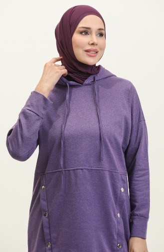 İkili Eşofman Takım 3079-10 Koyu Lila