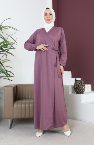 Side Tied Prayer Dress 0691-07 Lilac 0691-07