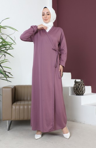 Side Tied Prayer Dress 0691-07 Lilac 0691-07