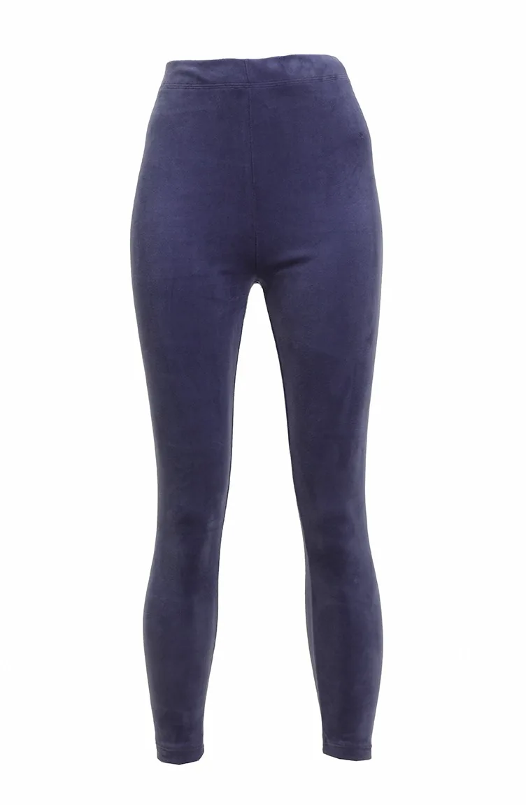 Samtstrumpfhose 20033-01 Indigo 20033-01