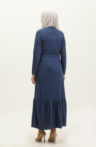 Indigo Abaya 0703-08