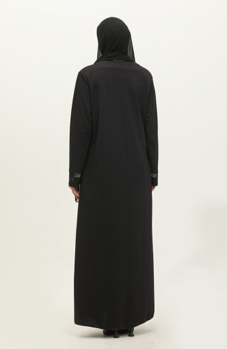Abaya Robe De Soirée Imprimée Pierre Grande Taille 4262-02 Pourpre 4262-02