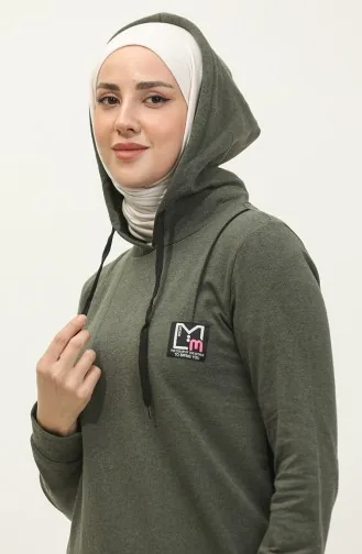 Robe Sport A Capuche Deux Fils 3019-03 Khaki 3019-03
