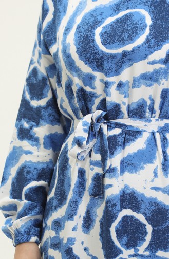 Mihri Viscose Jurk 0320-01 Saks Wit 0320-01