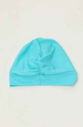 Maillot De Bain Piscine Semi Fermée 0120-06 Bleu Fumée 0120-06