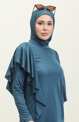 Garnili Hijab Badeanzug 2225A-05 Petrol 2225A-05