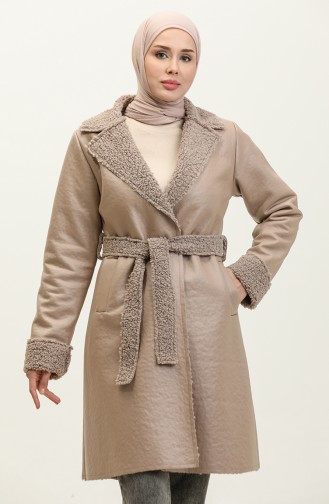 Fur Leather Coat Mink K337 665