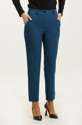 Pocketed Classic Trousers 3002-03 Petrol 3002-03