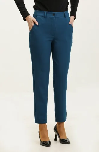 Pantalon Classique Avec Poches 3002-03 Pétrole 3002-03