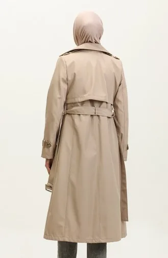 Trench Femme Doublé Bicolore Beige 6871.BEJ