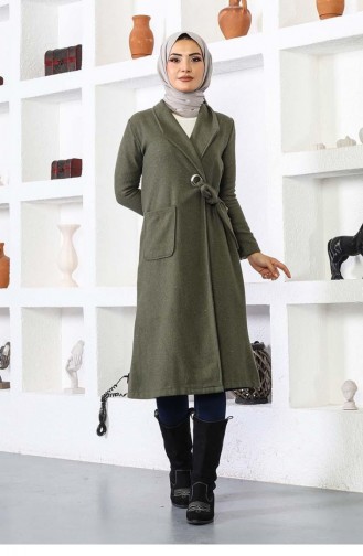 Manteau Kaşe 5172-03 Khaki 5172-03