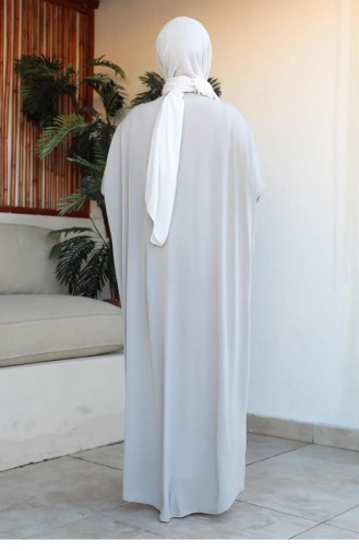2045Mg Freizeitkleid Mit Fledermausärmeln Stein 6411