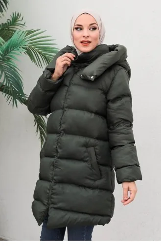 6052Smr Filled Inflatable Jacket Khaki 6414