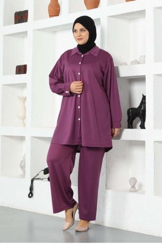 2024Mg Shirt Hijab Pak Paars 6431