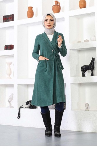 Kaşe Coat 5172-06 Emerald Green 5172-06