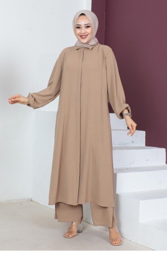 Ensemble Hijab Long Aerobin 0330A-07 Vison 0330A-07