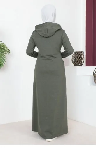 2063Mg Hijab Abaya Kaki 7625