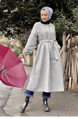 5392Boutonné Embout Estampé Gris 7679
