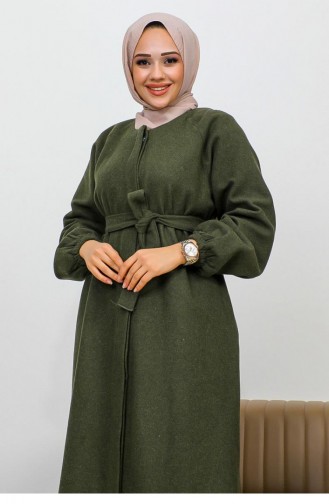 Hijab Stamp Cape 0504-01 Khaki 0504-01