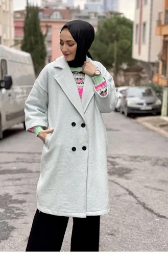 5394Fin De Pochette Menthe 8014