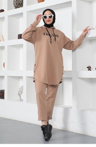 Bedruckter Hijab-Anzug 2014-06 Nerz 2014-06