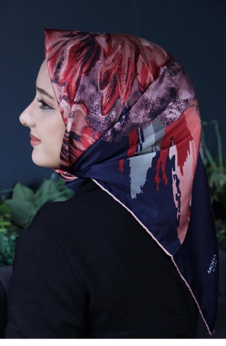 0944Mp Moda Scarf Eşarp Lacivert