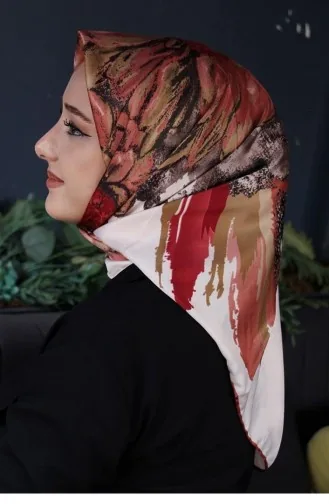 0944Mp Moda Scarf Eşarp Somon