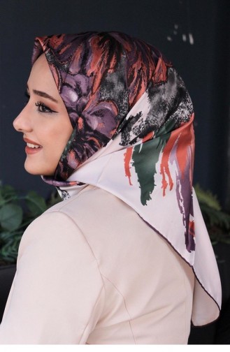 0944Mp Moda Scarf Eşarp Lila