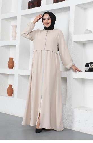 0027Sgs Aerobin Fabric Seasonal Abaya Nerz 9027