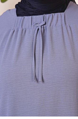 Robe Mère Longue Grandes Tailles Ayrobin Femme 8408 1 Gris 8408-1.Gri