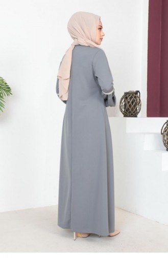 2064 Mg Hijab Sports Abaya Grau 5653