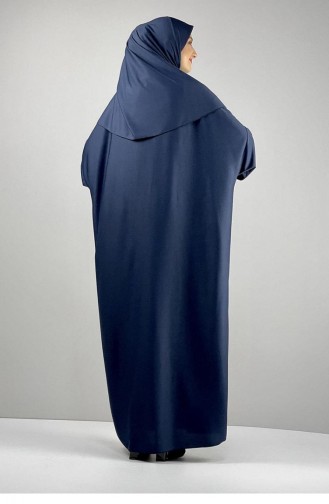 0226Sgs Prayer Dress Navy Blue 6164